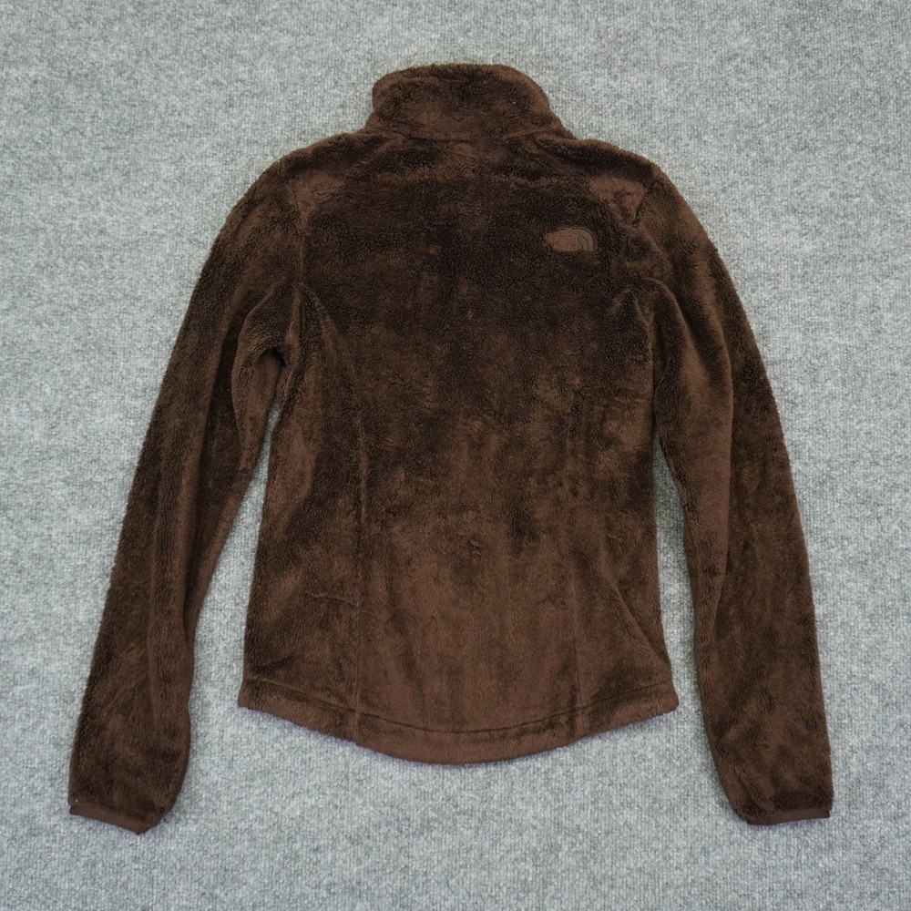 The North Face Osito 2 Fleece Jacket Womens XS Brown Full Zip Soft Fuzzy - Picture 4 of 13